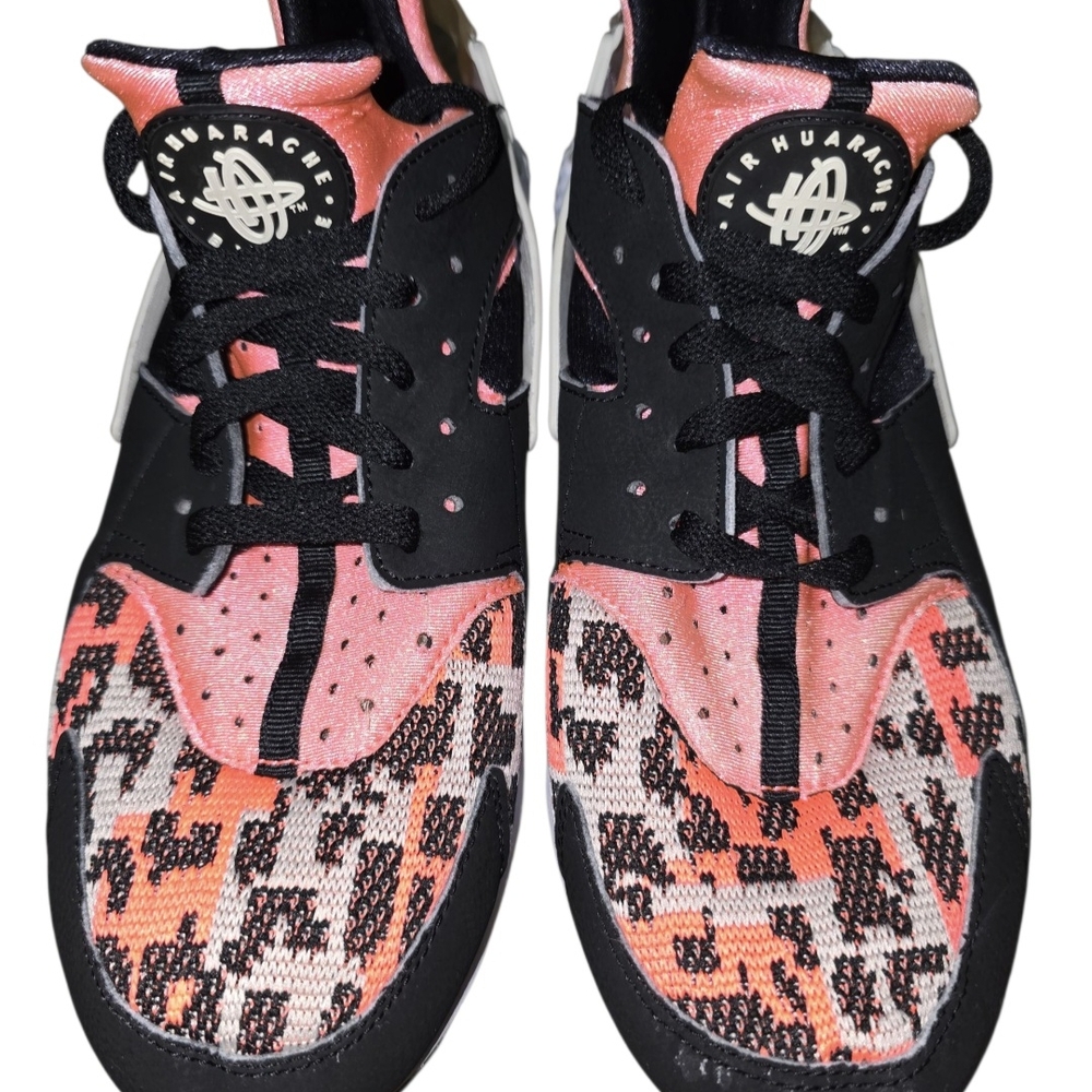 Nike Air Huarache Run PA‎ Hot Lava 705008-006 Men US 10.5 Hyper Pink Wolf Gray